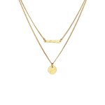 Elli - collier  couches pour femmes pendentif plaque de tige blogueur de tendance en argent sterling ...