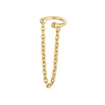 Elli - collier pour dames en filigrane lgant fait en 925 / 1000 argent massif manchette d'oreille 1 ...