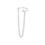 Elli - collier pour dames en filigrane lgant fait en 925 / 1000 argent massif manchette d'oreille 1 ...