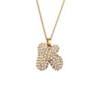 Elli - collier femmes bubble lettre pendentif cristaux de verre xilion cut blanc 925 argent sterling ... Elli - collier femmes bubble lettre pendentif cristaux de verre xilion cut blanc 925 argent sterling ...