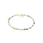 Elli premium - elli premium collier femmes choker t perles multicolores en argent sterling 925 plaqu ...