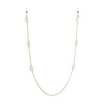 Elli - collier à lunettes pour femmes - tendance estivale en coquille de kauri en argent sterling 925 ... Elli - collier à lunettes pour femmes - tendance estivale en coquille de kauri en argent sterling 925 ...