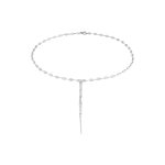 Elli premium - collier en y pour femme - plaque design étoile tendance élégante en argent sterling 925 ... Elli premium - collier en y pour femme - plaque design étoile tendance élégante en argent sterling 925 ...