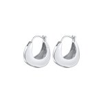 Elli - créoles femme géo simple en argent sterling 925 doré 1 pieces female Elli - créoles femme géo simple en argent sterling 925 doré 1 pieces female