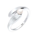 Elli - dames en argent sterling 925 perle de culture d'eau douce bagues 1 pieces female