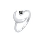 Elli - demi - lune astro ouverte noire avec pierre de zircone en argent sterling 925 bagues 1 pieces ... Elli - demi - lune astro ouverte noire avec pierre de zircone en argent sterling 925 bagues 1 pieces ...