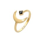 Elli - demi - lune astro ouverte noire avec pierre de zircone en argent sterling 925 bagues 1 pieces ... Elli - demi - lune astro ouverte noire avec pierre de zircone en argent sterling 925 bagues 1 pieces ...