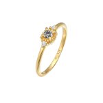 Elli diamonds - bague solitaire femme poivre et sel avec diamant (0, 11 ct. ) et pierre topaze en argent ... Elli diamonds - bague solitaire femme poivre et sel avec diamant (0, 11 ct. ) et pierre topaze en argent ...