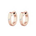 Elli diamonds - diamant (0. 04 ct. ) croles femme plaqu or argent (925 / 1000) 1 pieces female