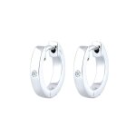 Elli diamonds - diamant (0. 04 ct. ) créoles femme plaqué or argent (925 / 1000) 1 pieces female Elli diamonds - diamant (0. 04 ct. ) créoles femme plaqué or argent (925 / 1000) 1 pieces female