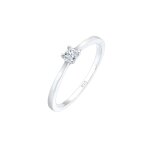 Elli diamonds - femme les fianailles des avec diamant (011 ct. ) en argent sterling 925 bagues 1 pieces ...