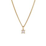 Elli diamonds - femmes solitaire pendentif quadrilatère Élégant avec diamant (0. 1 ct. ) en argent sterling ... Elli diamonds - femmes solitaire pendentif quadrilatère Élégant avec diamant (0. 1 ct. ) en argent sterling ...