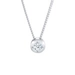 Elli diamonds - pendentif solitaire pour femme élégant avec diamant (0, 11 ct. ) en argent sterling 925 ... Elli diamonds - pendentif solitaire pour femme élégant avec diamant (0, 11 ct. ) en argent sterling 925 ...