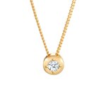 Elli diamonds - pendentif solitaire pour femme élégant avec diamant (0, 11 ct. ) en argent sterling 925 ... Elli diamonds - pendentif solitaire pour femme élégant avec diamant (0, 11 ct. ) en argent sterling 925 ...
