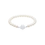Elli - edelwei traditionel perles de coquillage bracelet femme (925 / 1000) argent bracelets 1 pieces ...
