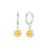 Elli - enfants créoles pendentif avec smiling face avec émail bleu en argent sterling 925 boucles d'oreilles ... Elli - enfants créoles pendentif avec smiling face avec émail bleu en argent sterling 925 boucles d'oreilles ...