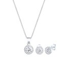 Elli premium - elli premium ensemble de bijoux femmes pendentif solitaire set clous d'oreilles avec cristaux ... Elli premium - elli premium ensemble de bijoux femmes pendentif solitaire set clous d'oreilles avec cristaux ...