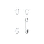 Elli - pingle de sret earcuff femme - (925 / 1000) argent plaqu or boucles d'oreilles 1 pieces female ...