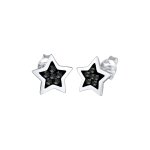 Elli - toile astro tendance cristal clous d'oreilles femme en 925 argent boucles d'oreilles 1 pieces ...