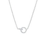 Elli - femmes anneaux connecté infini avec cristaux argent 925 colliers 1 pieces female Elli - femmes anneaux connecté infini avec cristaux argent 925 colliers 1 pieces female