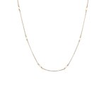 Elli - femme de base tendance avec perles de culture d'eau douce en argent sterling 925 plaqu or colliers ...