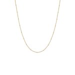 Elli - femmes boule basique classique fine en argent sterling 925 colliers 1 pieces female