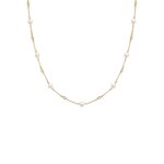 Elli - femmes boules filigrane avec perles de culture d'eau douce en argent sterling 925 plaqu or colliers ...