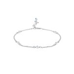 Elli - femmes bracelet de cheville classique avec cristaux en argent sterling 925 chaînes de cheville ... Elli - femmes bracelet de cheville classique avec cristaux en argent sterling 925 chaînes de cheville ...