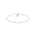 Elli - femmes bracelet de cheville Élégant avec perles d'eau douce en argent sterling 925 chaînes de ... Elli - femmes bracelet de cheville Élégant avec perles d'eau douce en argent sterling 925 chaînes de ...