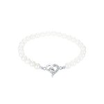Elli - femmes c?ur avec perles de coquillage et cristaux en argent sterling 925 bracelets 1 pieces female ... Elli - femmes c?ur avec perles de coquillage et cristaux en argent sterling 925 bracelets 1 pieces female ...