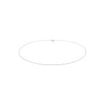 Elli - femmes chane de taille boule basique boho en argent sterling 925 plaqu or colliers 1 pieces ...