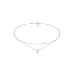 Elli - femme choker de base layer avec pierre de lune en argent sterling 925 colliers 1 pieces female ...