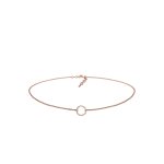 Elli - femmes choker cercle tendance go en argent sterling 925 colliers 1 pieces female