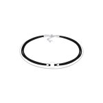 Elli - femmes choker cercle vénitien set en daim en argent sterling 925 colliers 1 pieces female Elli - femmes choker cercle vénitien set en daim en argent sterling 925 colliers 1 pieces female