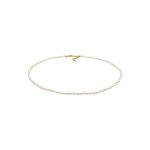 Elli premium - femmes choker classique tendance avec perles de culture d'eau douce en argent sterling ...