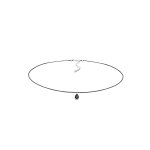 Elli - femmes choker goutte pendentif avec cristal en argent sterling 925 colliers 1 pieces female Elli - femmes choker goutte pendentif avec cristal en argent sterling 925 colliers 1 pieces female