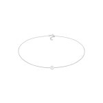 Elli - femmes choker paix symbol basique en argent sterling 925 colliers 1 pieces female Elli - femmes choker paix symbol basique en argent sterling 925 colliers 1 pieces female