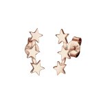 Elli - femmes clous d'oreilles astro look en argent sterling 925 boucles d'oreilles 1 pieces female