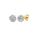 Elli - femmes clous d'oreilles boule Élégant avec cristaux en argent sterling 925 boucles d'oreilles ... Elli - femmes clous d'oreilles boule Élégant avec cristaux en argent sterling 925 boucles d'oreilles ...