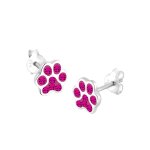 Elli - femmes clous d'oreilles patte chien chat avec cristaux en argent sterling 925 boucles d'oreilles ... Elli - femmes clous d'oreilles patte chien chat avec cristaux en argent sterling 925 boucles d'oreilles ...