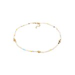 Elli - femme coeur avec smiling face tendance avec perles de culture d'eau douce en argent sterling 925 ...