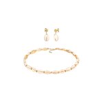 Elli - femmes coquillages cauris fleurs perles set pendentif d'oreilles en argent sterling 925 plaqué ... Elli - femmes coquillages cauris fleurs perles set pendentif d'oreilles en argent sterling 925 plaqué ...