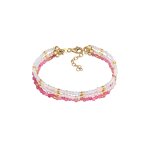 Elli premium - femmes couches 3 rangées de perles avec pierre de lune et quartz en argent sterling 925 ... Elli premium - femmes couches 3 rangées de perles avec pierre de lune et quartz en argent sterling 925 ...