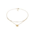 Elli - femmes couches coquillage pendentif avec perles de culture d'eau douce en argent sterling 925 ...