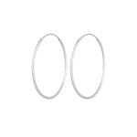 Elli - femmes créoles basique classique en argent sterling 925 1 pieces female Elli - femmes créoles basique classique en argent sterling 925 1 pieces female