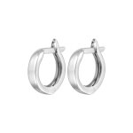 Elli premium - femmes croles mini basique chunky en or blanc 375 1 pieces female