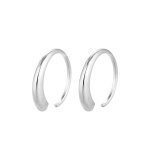 Elli - femme croles s'ouvrent au moderne en argent sterling 925 1 pieces female