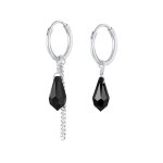 Elli - femmes créoles pendentif chaîne goutte avec cristal en argent sterling 925 créoles 1 pieces female ... Elli - femmes créoles pendentif chaîne goutte avec cristal en argent sterling 925 créoles 1 pieces female ...