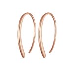 Elli - femmes créoles pull - through geo basique en argent sterling 925 1 pieces female Elli - femmes créoles pull - through geo basique en argent sterling 925 1 pieces female
