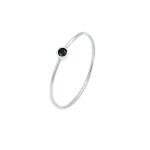 Elli - femmes empilage minimaliste filigrane avec cristal en argent sterling 925 bagues 1 pieces female ...